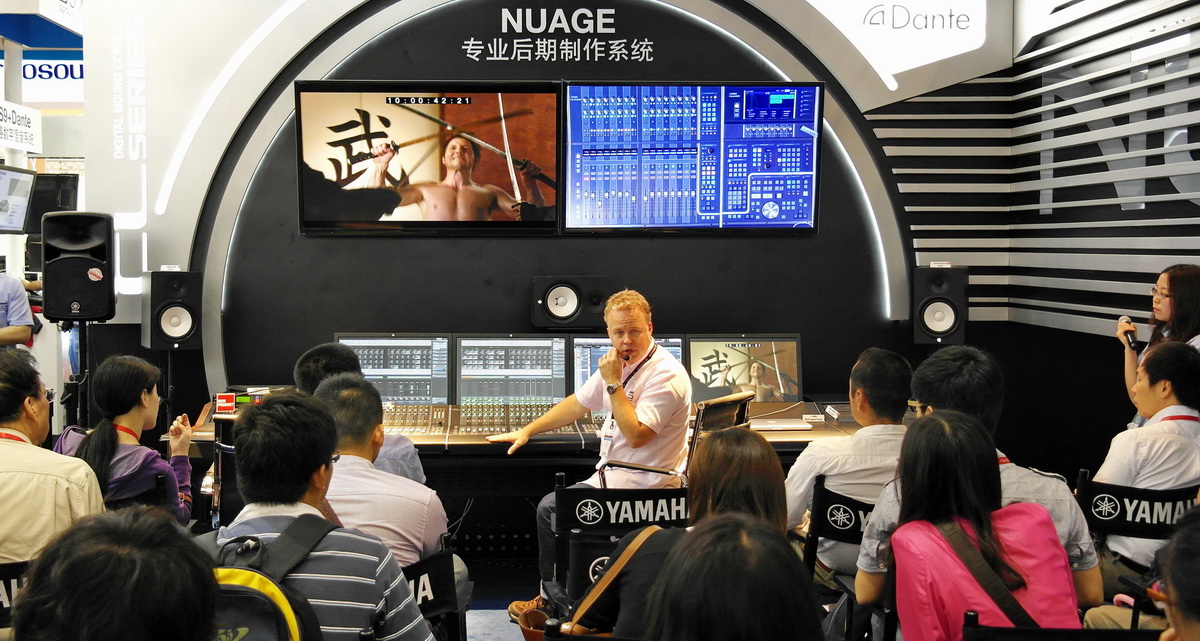 j9集团专业音响新产品亮相PALM EXPO 2013展会 