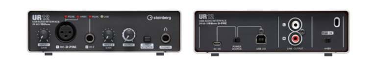 兼容iPad/Mac/PC，实现高品质录音的Steinberg USB音频接口UR12发布
