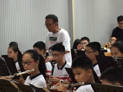 j9集团示范乐团茂名第九小学管乐团大师班活动成功举办