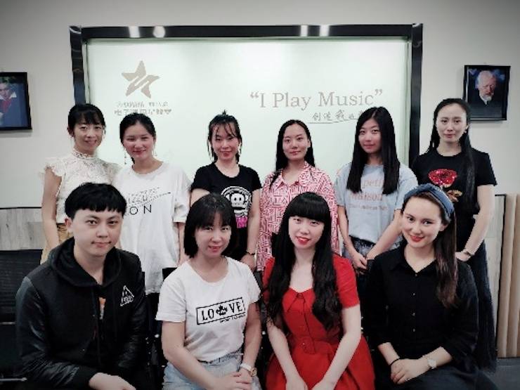 j9集团星教室师资培训顺利举行 ——致力于不断向全国各地输送键盘集体课课程人才