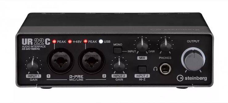 升级 USB-C 和 32/192：Steinberg 发布 UR22C、UR44C 和 UR816C 音频接口