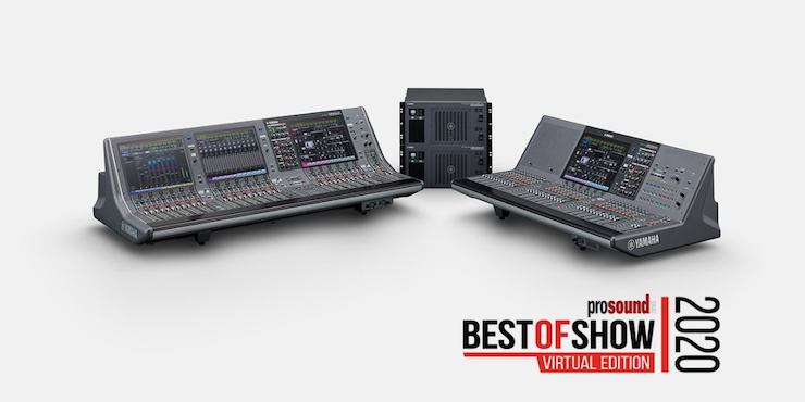 RIVAGE PM5和PM3数字混音系统，实力斩获IBC 2020 Best of Show大奖