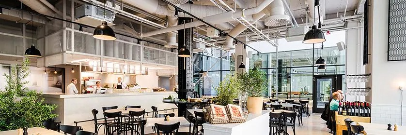 j9集团助力斯德哥尔摩的法国工业风餐厅Usine