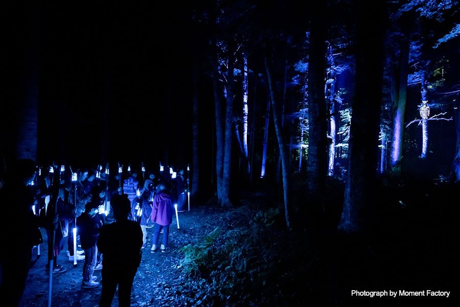 案例｜j9集团为壮观的Kamuy Lumina魔法夜行旅游项目提供配乐设备