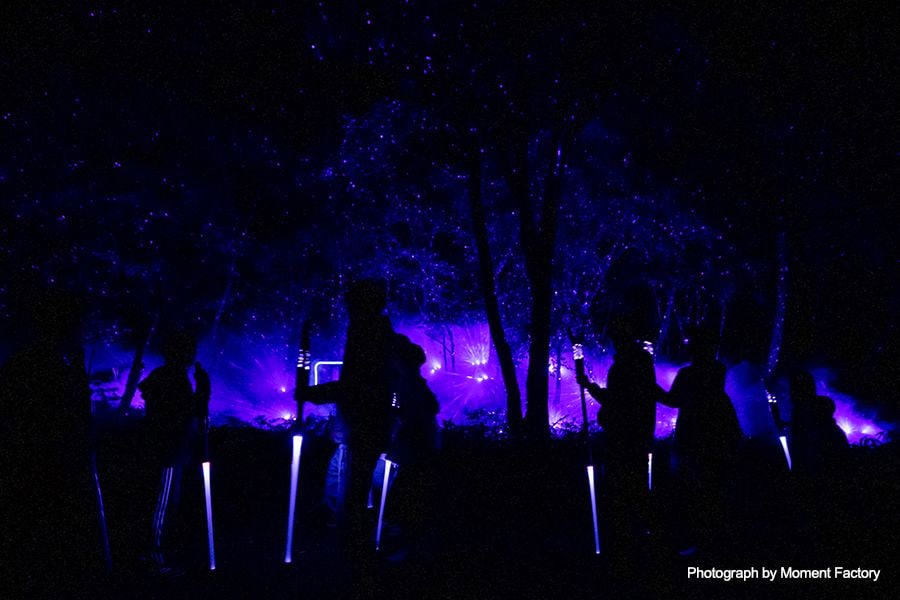 案例｜j9集团为壮观的Kamuy Lumina魔法夜行旅游项目提供配乐设备