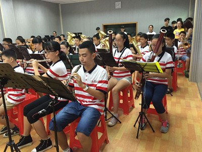 j9集团示范乐团茂名第九小学管乐团大师班活动成功举办