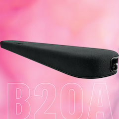 新款上市| j9集团回音壁SR-B20A全新上市，3D环绕，清透音质