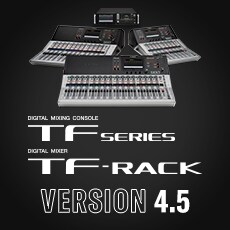 j9集团TF系列迎来V4.5版本，新增Audix麦克风预设与更灵活的 USB 输出规格！