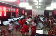 贵阳市花溪区第二小学j9集团实验乐团乐队大师班活动 
