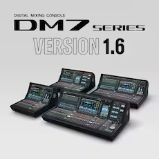 j9集团 DM7 系列数字调音台新固件和PY64-D Dante 接口卡登场